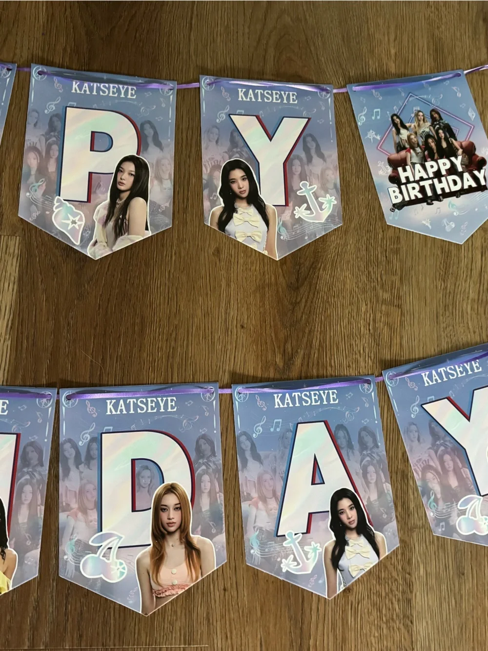 Katseye K-Pop Birthday Decorations